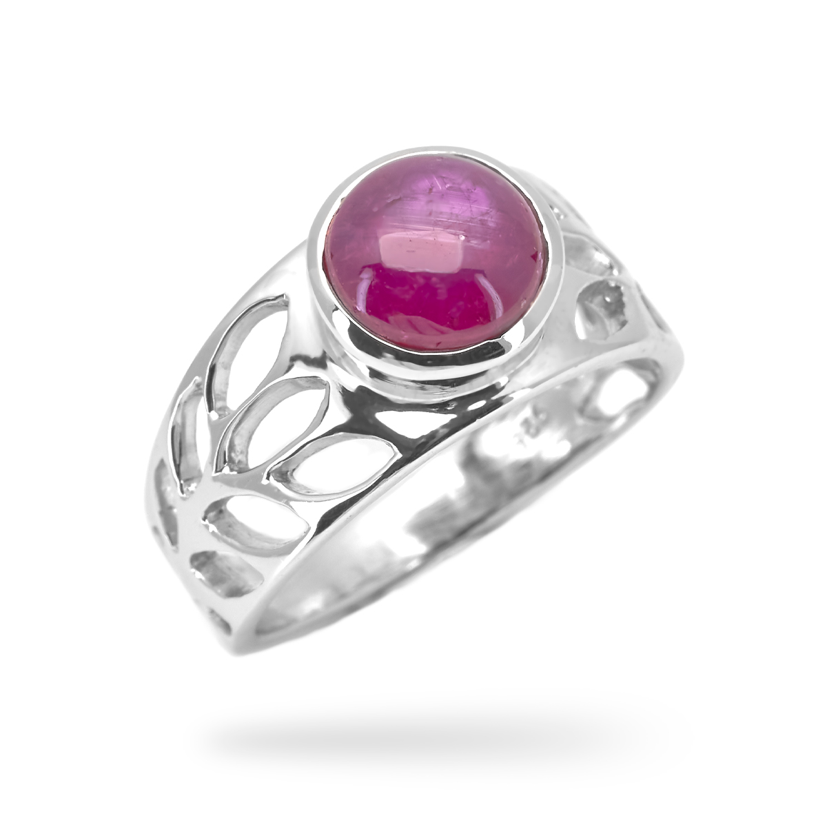 Bague rubis argent Liria